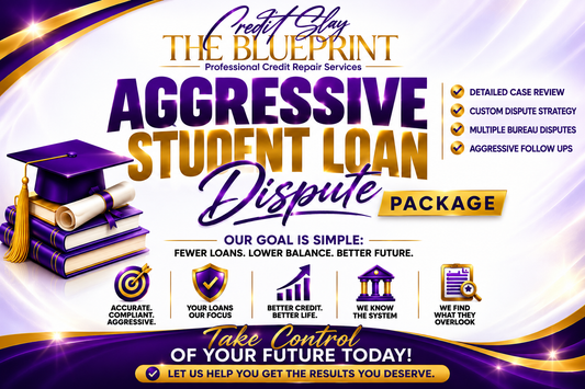 Aggressive Dispute Student Loan Package